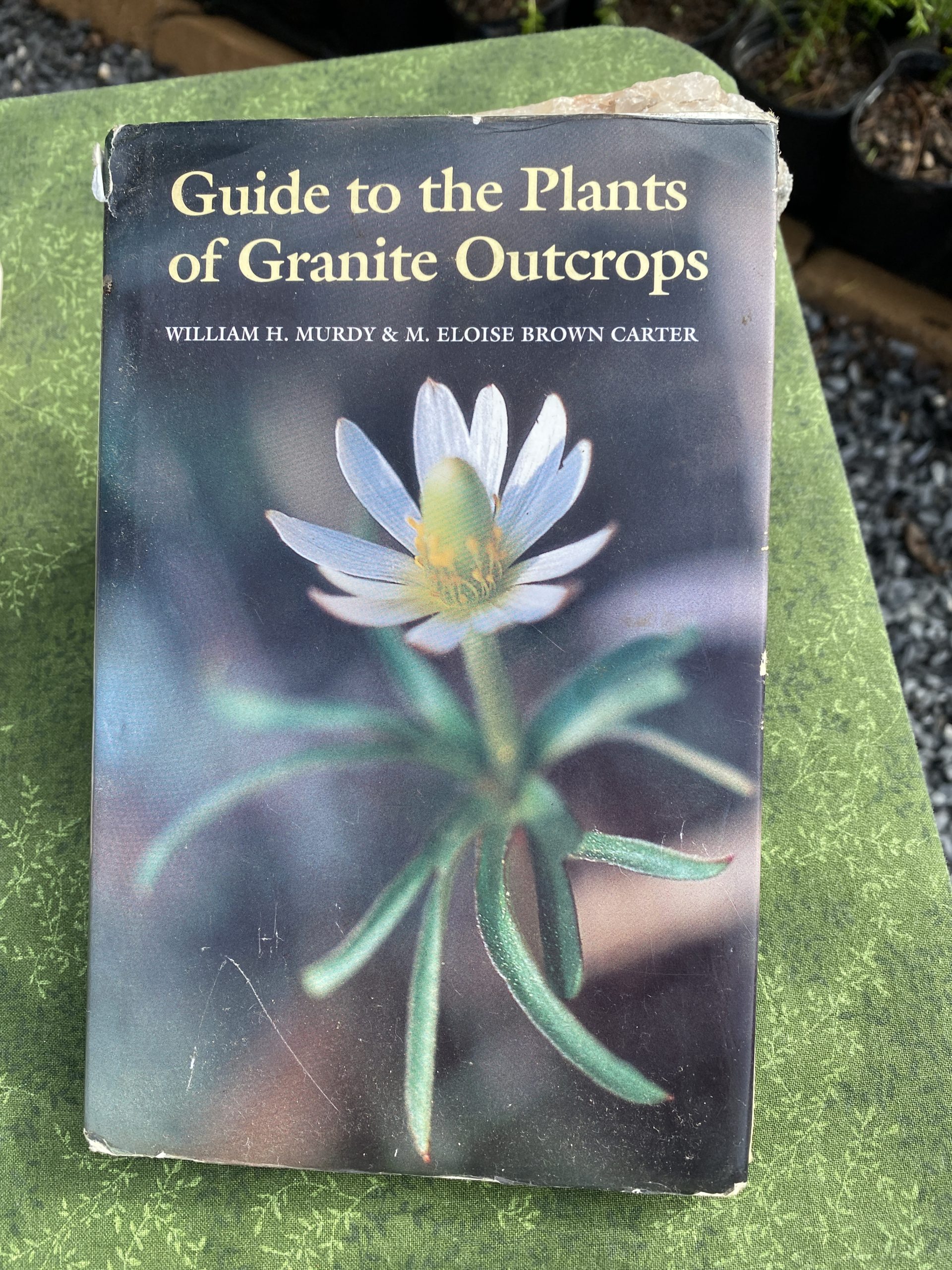 Guide to the Plants of the Granitic Outcrops by William H Murdy and M Eloise Brown Carter