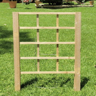 Garden Head Planters 3ft Removable Trellis
